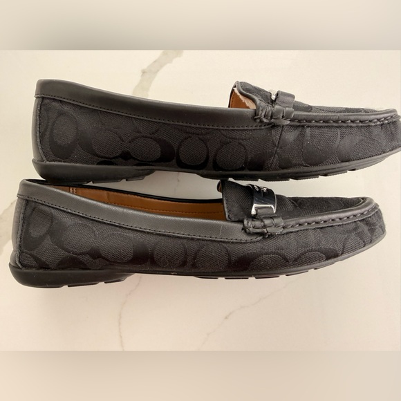 Coach Black Loafers-Size 11 - Picture 5 of 10